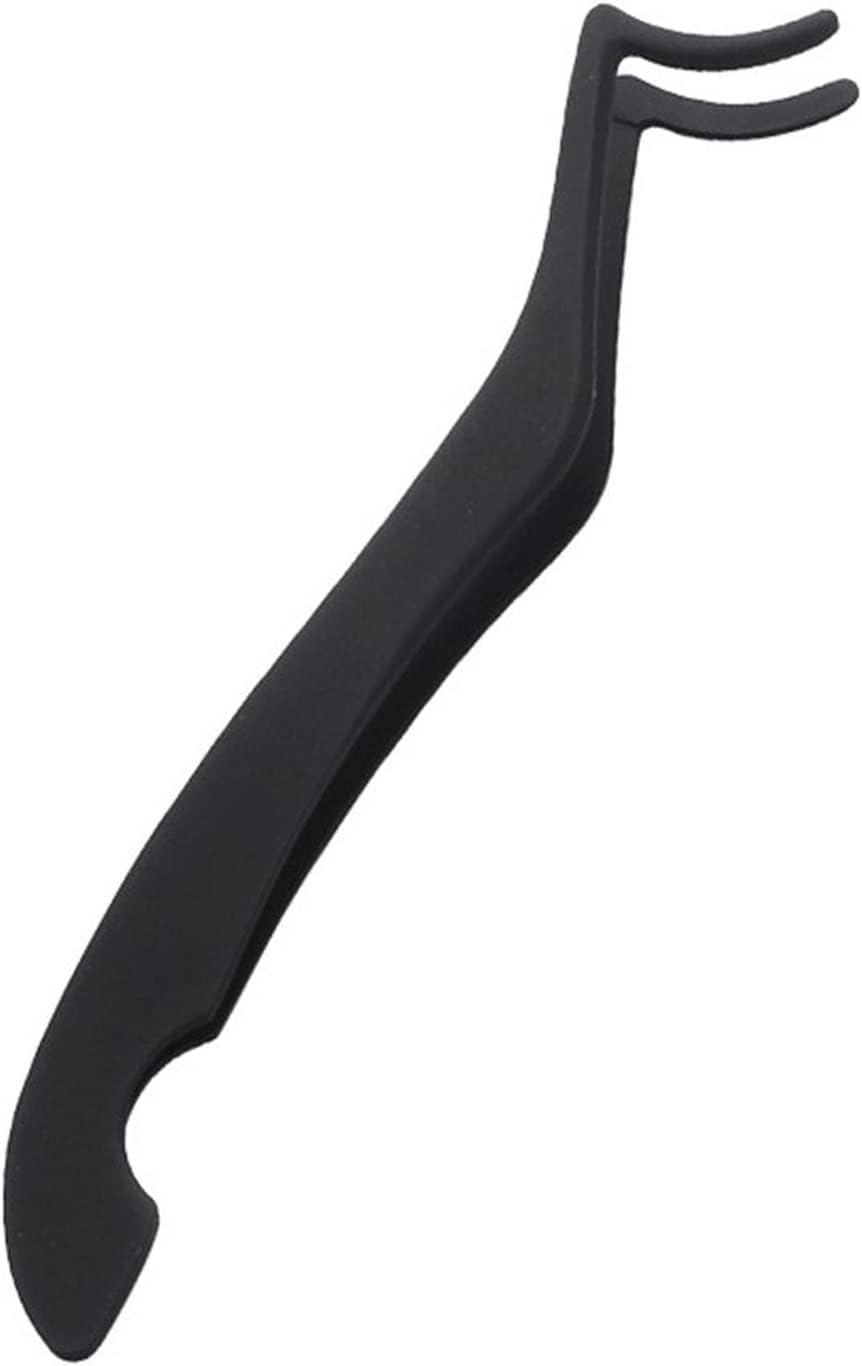 Tweezer False eyelash tweezers false eyelash therapeutic instrument eyelash lengthening curling forceps auxiliary clamp cosmetic forceps tool(Hortel�)