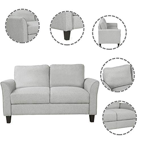 image for Merax 3 Piece Sectional Sofa Set, Living Room Furniture Set Sofa Couch