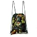 Ninja Turtles Green Drawstring Bags