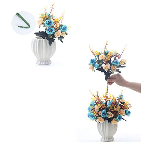 Set de flor de simulación para sala de estar miniatura 3
