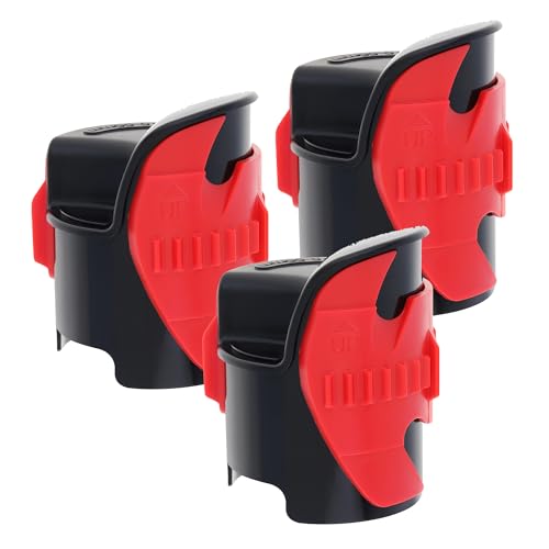 Image of Windance Pack of 3, Motorcycle Fork Seal Saver Cleaner 45mm-55mm,Front Fork Seal Clean Tool, Shock Repairing Absorber Tool (Red 3 pack)