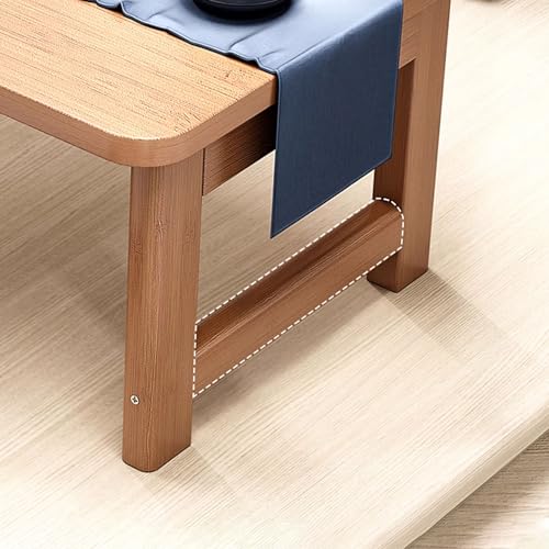 Bureau de sol pliable japonais 100 cm table basse pliante pour petit espace - 8