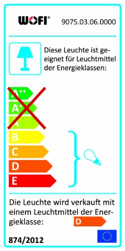 WOFI, Faretto da soffitto, 17 x 25 x 25 cm