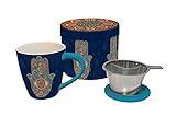Lang Hamsa Tea Infusion Mug , 17 oz, Multi