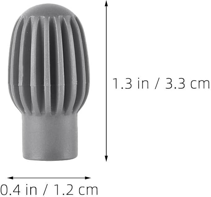 6 Piezas Protectores de Silicona para Baquetas miniatura 2