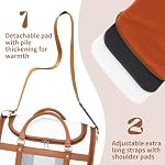 Premium Pet Carrier for Cats & Small Dogs, Stylish White & Brown PU Leather Travel Bag with Mesh Windows, Airline Approved Portable Pet Travel Carrier with Shoulder Strap, Ideal for Travel, Vet Visits