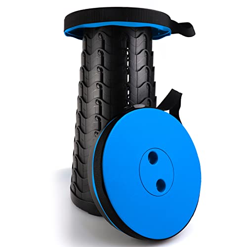 Allynx Collapsible Telescoping Portable Stool, Upgraded Adjustable Telescopic Retractable Folding Stool Heavy Duty, Foldable Lightweight And Sturdy, For Adult Gifts Fishing Travel Outdoor And Indoor #TOP30