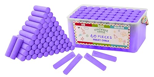 Craies de trottoir pour dessiner dans le jardin et animer les anniversaires
