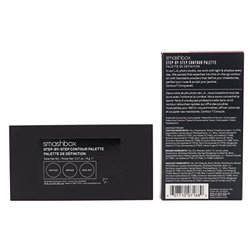 Smashbox Travel Size Step-By-Step Contour Palette (0.21 Ounce/ 6 Gram) #TOP5