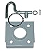 Valley Industries FJ-02-20B-CS Trailer Jack Replacement Flange Kit, Silver