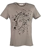 Versace Collection Printed Grey Short Sleeve T-Shirt (Medium )