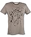 Versace Collection Printed Grey Short Sleeve T-Shirt (Medium )