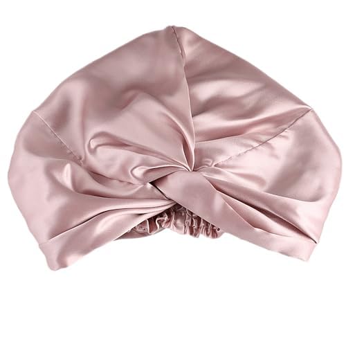Bandeaux de cheveux soie de mûrier bonnet sommeil élastique réglable - 3