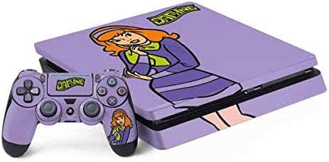 Skinit Decal Gaming Skin Compatible with PS4 Slim Bundle - Officially Licensed Scooby Doo vs Monsters Design