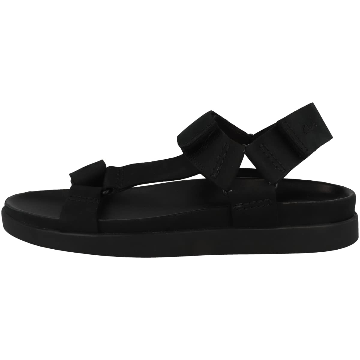 Clarks Sunder Range Mens Black Nubuck, 8