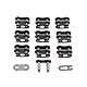 GOOFIT 10pcs Master Link für chinesische Tatsache 110 cc 125 cc 150 cc 200 cc 250 cc ATV Quad 4 Wheeler Pocketbike Bicysle Stecker 428