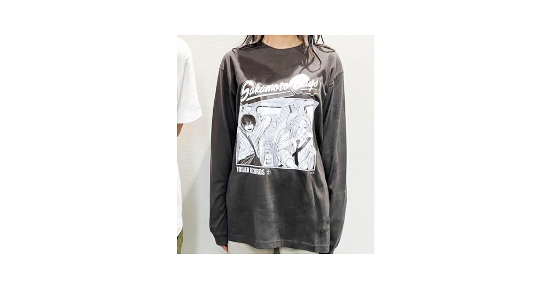 サカモトデイズ　タワレコカフェ　ロングTシャツ　南雲　神々廻 サカモトデイズ 南雲 神々廻 タワレコカフェ 限定 ロング
