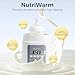 HEYAXA Bottle Warmer with Even Heating to Prevent Nutrient Loss from Fast Heating, Baby Bottle Warmer for Breastmilk & Formula, Accurate Temp Control, Defrost, Keep Warm, Heat Baby Food (White)