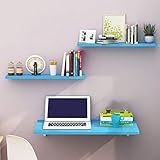 Mesa Plegable de Pared, con estante integrado para estudio comedor escritorio de...