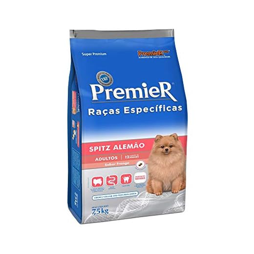 Ração Premier Raças Específicas Spitz Alemão para Cães Adultos - 7,5kg Premier Pet Adulto
