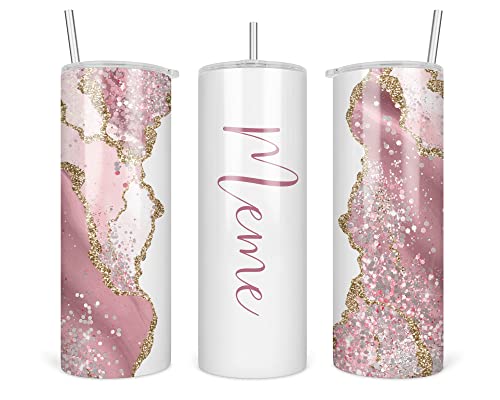 HTDesigns Grandma Tumbler - Meme Travel Mug - Mother's Day Gift - White, 20oz
