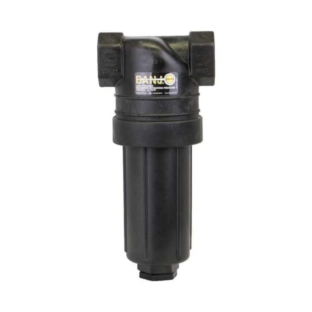 Banjo LST150-50 - Colador en T (polipropileno, 50 mallas, NPT hembra de 3,81 cm)