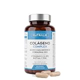 Colágeno Ácido Hialurónico - Hidrolizado + Biotina + Q10 - Piel Cartílago - Vit C D B12 y Zinc - Collagen Complex - 60 Cápsulas Nutralie