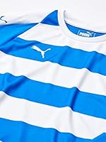 Algopix Similar Product 6 - PUMA Unisex Youth Hooped Liga Stripe