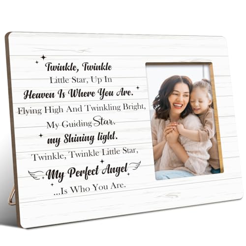 JANLAN Memorial Picture Frame for Loss of Baby,Miscarriage Gifts for