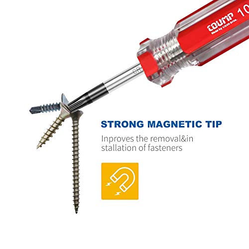RONMAR 13-Piece Magnetic Torx Screwdrivers Set, Security Tamper Proof, T4、T5、T6、T7、T8、T9、T10、T15、T20、T25、T27、T30、T40