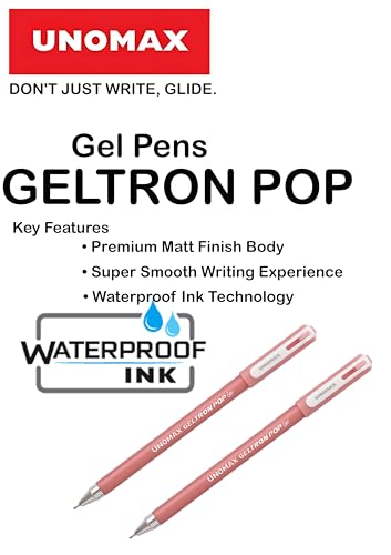 Bolígrafos Geltron Pop Gel Unomax Pack de 50 miniatura 7
