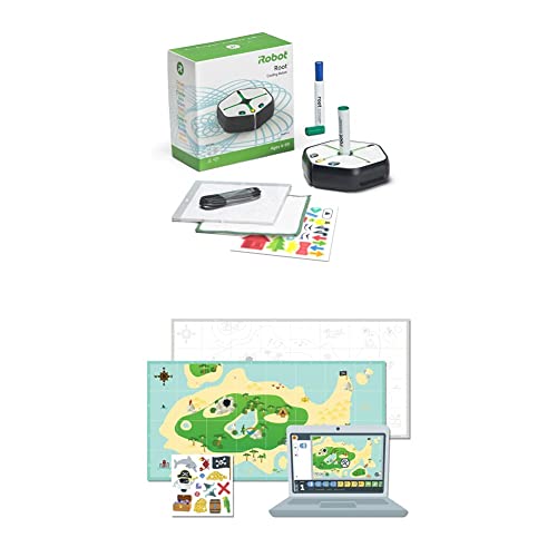 Flash Deals - 70% OFF Root rt1 iRobot Coding Robot: Programmable STEM/STEAM Toy, Creative Play Through Art, Music and Code, Voice-Activated + iRobot Root rt0 Coding Robot w/ Adventure Pack: Coding at Sea Accessory Bundle Flash Deals - 70% OFF Root rt1 iRobot Coding Robot: Programmable STEM/STEAM Toy, Creative Play Through Art, Music and Code, Voice-Activated + iRobot Root rt0 Coding Robot w/ Adventure Pack: Coding at Sea Accessory Bundle