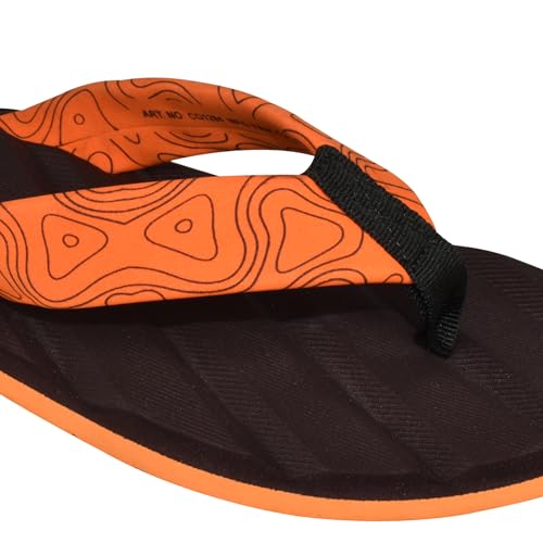 Image of AJANTA Men's Classic Ultra Soft Slippers with Cushioned Waterproof Footbed | Gents Lightweight Anti-Skid Flip Flops | Comfortable Bathroom, Beach, Home & Outdoor Daily Wear House Stylish Chappals Everyday Wear for Adults