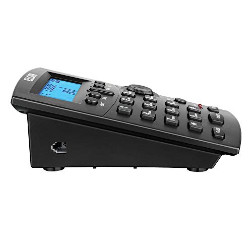 Telefone Headset com Identificador de Chamadas HST8000 Elgin Base Discadora Conjunto Telefonista Pre