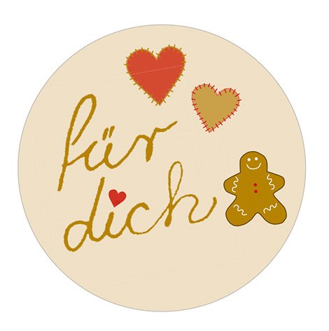 EAST-WEST Trading GmbH - Adesivi per regalo con