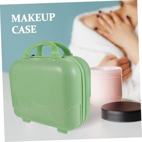 Sac de maquillage portable minkissy trousse rigide imperméable - 4