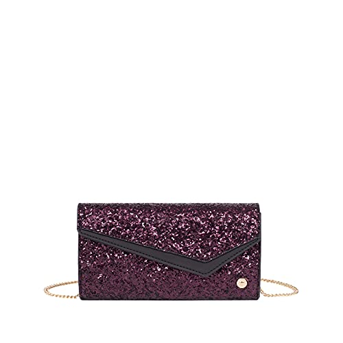 Pochette de soirée Hexagona avec espace de rangement pour téléphone
