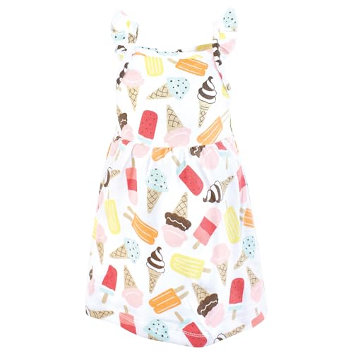 Image of Hudson Baby Girl's Cotton Dresses