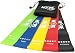 Hope Fitness Gear, Resistance Bands, Exercise Bands, Booty Bands, Loop Resistance Bands, Set of 5 with Carry Bag and EBook Exercise Guide