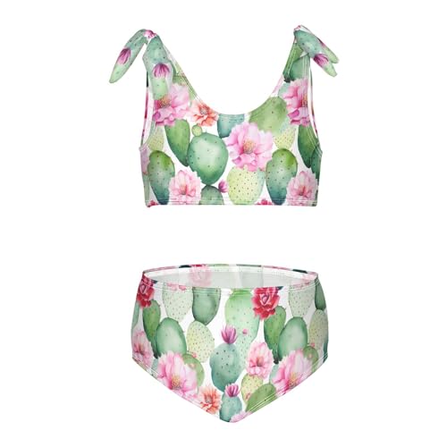 Image of Toddler 2 Pieces Bikini Set Cute Frog Mushroom Swimsuits for Girls Size 3T 20246923