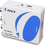 OREI RCA to HDMI, 1080P Mini RCA Composite CVBS AV to HDMI Video Audio Converter Adapter Supports...