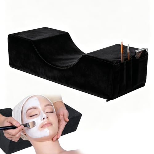 Poduszka do rzęs w kształcie litery U, ergonomiczna poduszka, ergonomiczna poduszka pod kark, poduszka z pianki memory z podparciem karku, przedłużenie rzęs, akcesoria do salonu piękności