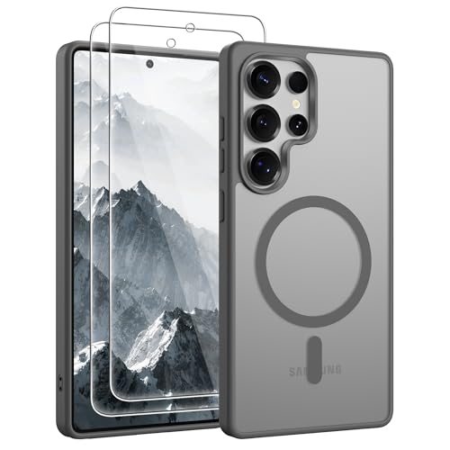 Coque Samsung S25 Ultra Gritup avec 2 verres trempés MagSafe