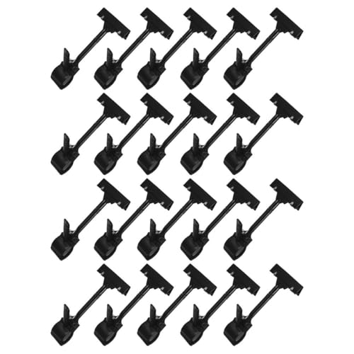 Clips rotatifs de prix pour éviter les étiquettes qui tombent en magasin de vente au détail