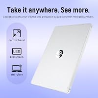 HP 14" HD Laptop, Intel N150, 4GB RAM, 384GB Storage (128GB UFS + 256GB SD Card), 720p Webcam, Slim Design, WiFi 6, Student Business Computer, 1 Year Office 365, Win 11 Home S, Natural Silver — image 3