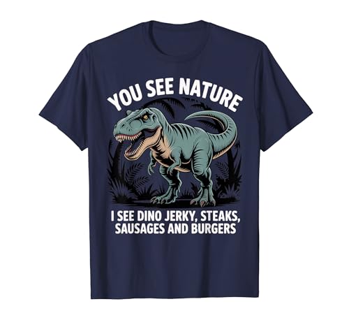 You See Nature I See Dino �W���[�L�[ �X�e�[�L �\�[�Z�[�W �n���o�[�K�[ T�V���c