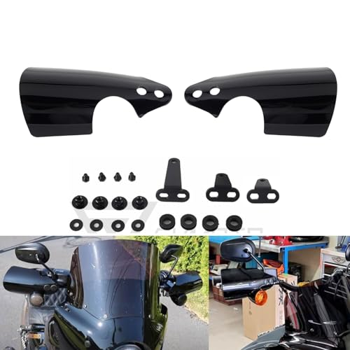 FVMOTO Club Style Handlebar Handguards Upgrade Bracket with Cutouts by FVMOTO - Used condition - US$58.67