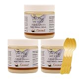 The Keys Salt Scrub Premium Exfoliating Sea Salt Body Skin Scrubs - Made with Pure Florida Sea Salt