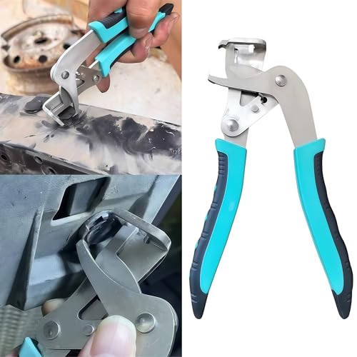Car Clip Pliers and Disassembly Tools, Efficient Multi-functional Automotive Snap Plier, Easy to Remove Fasteners, Clips, Buckles, and Rivets, Open The Panels Effortlessly (1pc) (blue) - Thumbnail 2