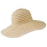 SAN DIEGO HAT CO Wmn Ribbon Crushr Large Brim, 1 EA